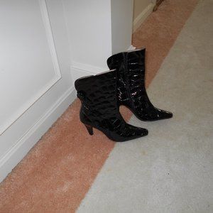 Black Patent Boots